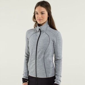 Lululemon Nice Asana Jacket Herringbone